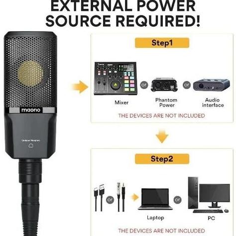 MAONO PM500 T - Studio-Quality XLR Microphone PM500T Mic Original