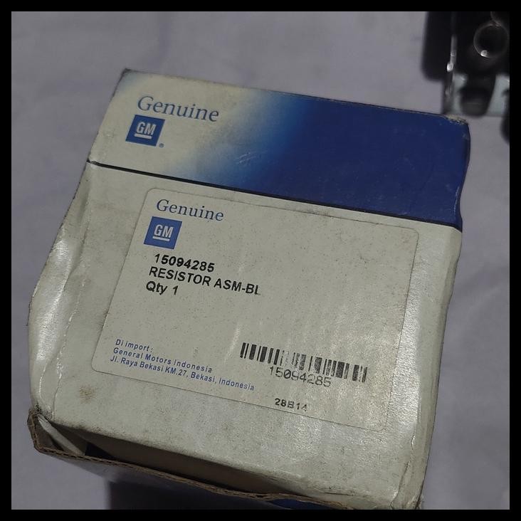 HOT DEAL RESISTOR WERSTAN BLOWER AC MOBIL OPEL BLAZER ORIGINAL GM ( KODE PART 15094285 ) 