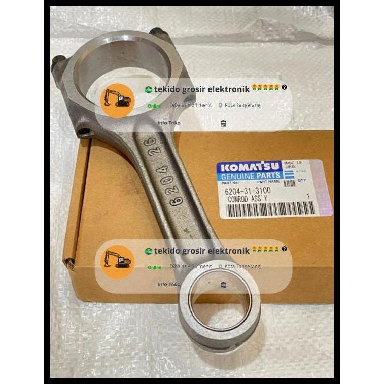 DISKON STANG PISTON D31 PC200-6 4D95L-1 6D95L-1 