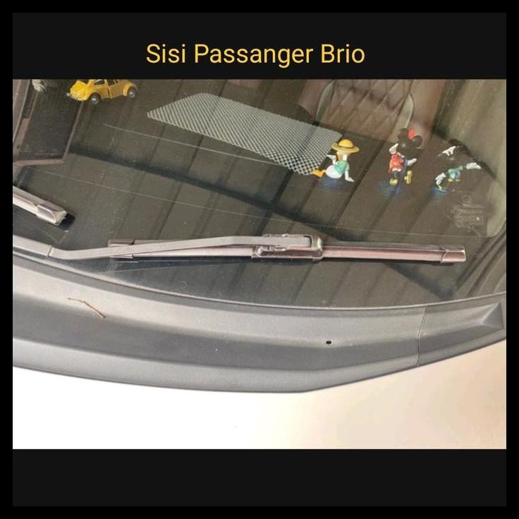 TERBARU WIPER FRAMELESS KACA MOBIL HONDA BRIO 2012 2013 2014 2015 2016 2017 18 