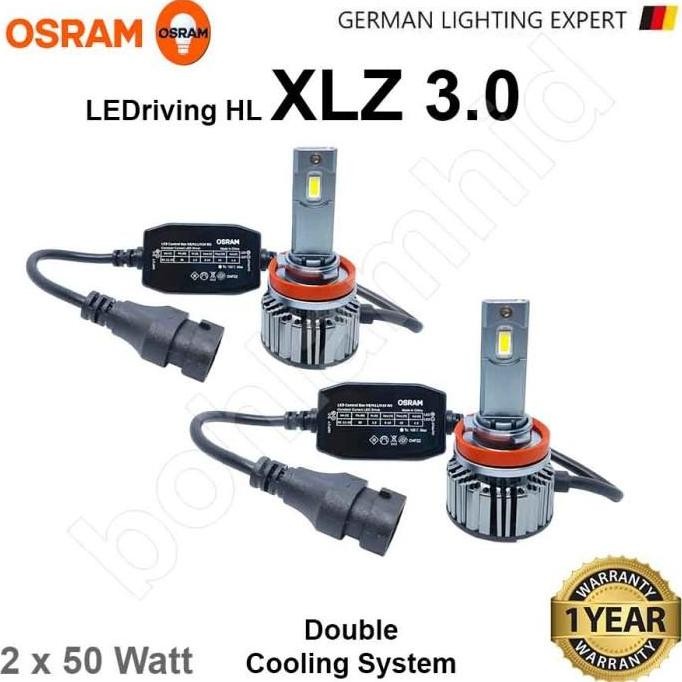 Paket 2 Set Lampu LED TERIOS, NEW TERIOS OSRAM XLZ 3.0 50W Headlamp Foglamp