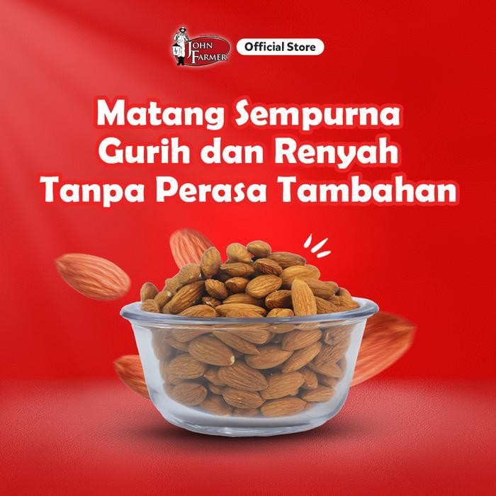 

RKM Almond Panggang - John Farmer Natural Roasted Almond 1 Kg