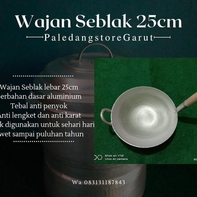 

wajan Seblak lebar 25cm anti lengket