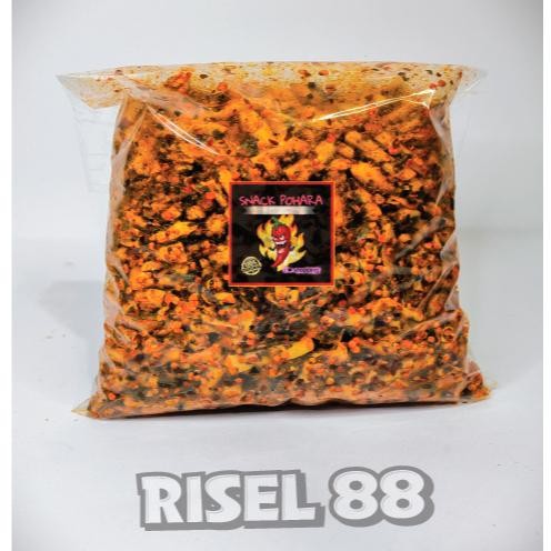 

Rkm Basreng Pedas Daun Jeruk Dan Original Daun Jeruk Super Renyah & Extra Pedas Dengan Bumbu Premium Berlimpah (Basreng Stik)