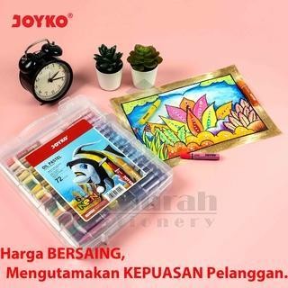 

EMS Crayon Joyko OP-72s / Krayon Minyak isi 72 Warna (Terlengkap ) / Oil Pastel OP 72S For Drawing Water Resistant - Non Toxic