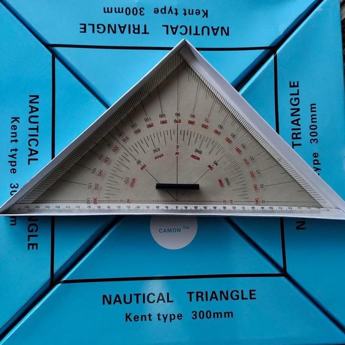 

Nautical Triangle / Triangle Rule / Penggaris Segitiga Kent Type 300Mm New Stok