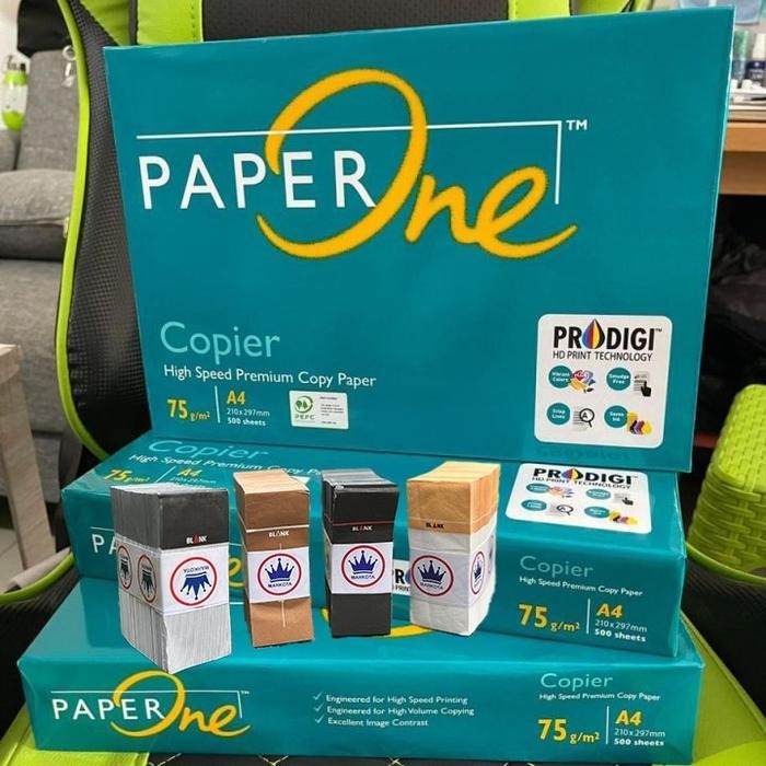 

EMS Kertas Paper One A4 70gsm / 80gsm -Ikat - Alat Tulis - Stationery
