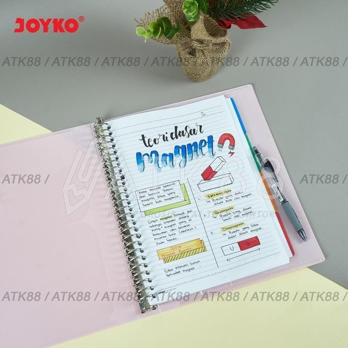 

EMS Binder Note Pastel Joyko B5 MHPT-143 Buku Catatan