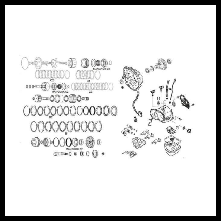 GRATIS ONGKIR TOYOTA AGYA MATIC TRANSMISI MANGKOK B2 35623-B1020 