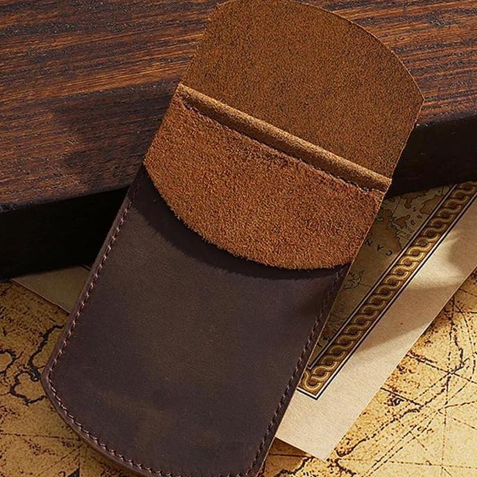 

Tempat Pencil Kulit Bahan Kulit Asli - Pencil Case Kulit Ch New Stok