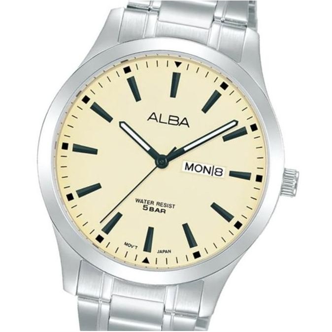 Alba Aj6161#Aj6161#Aj6161X1#Alba Aj6161X1#Jam Tangan Pria Alba Aj6161 New Stok