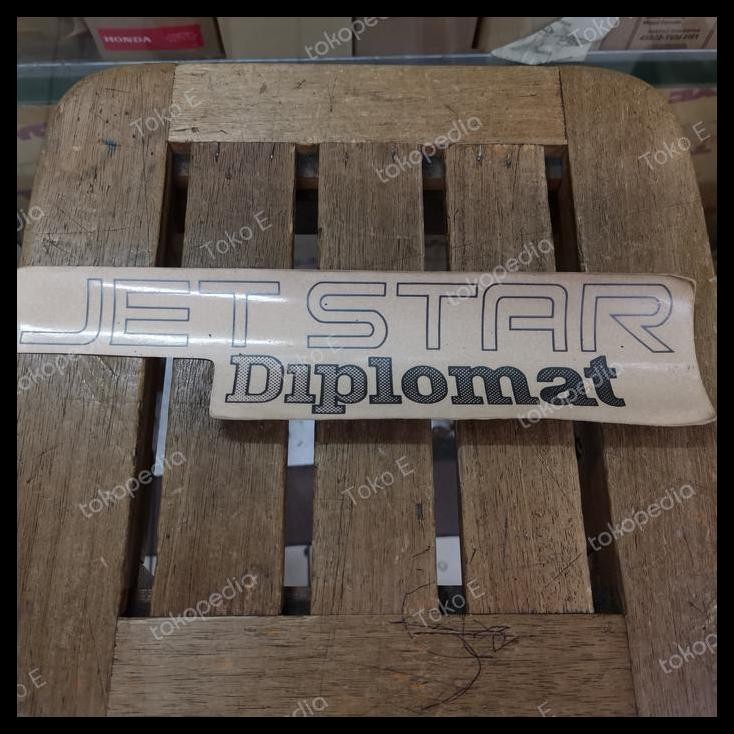 GRATIS ONGKIR STIKER MITSUBISHI JETSTAR DIPLOMAT 
