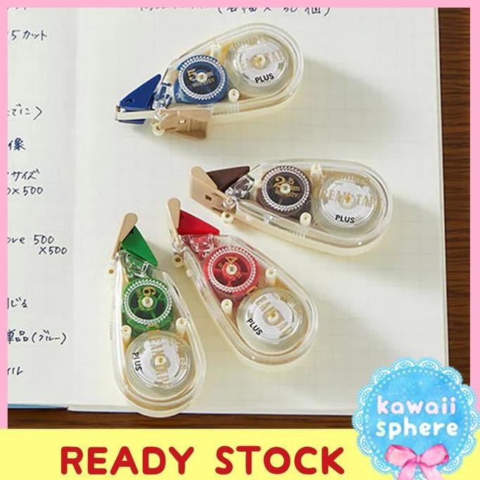 

Whiper Petit Cream Tape | Correction Tape Warna Krem Untuk Hobonichi Weeks, Midori Md Notebook, Dsb | Size 2.5/4/5/6 Mm | Plus Cream Tape | Stock Handcarry Japan New Stok
