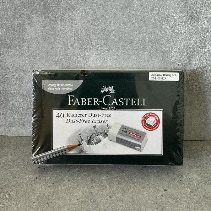 

Penghapus Eraser Faber Castell Kecil Isi 40 New Stok