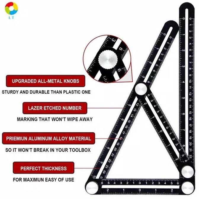 

Alat Bantu Penggaris Pasang Keramik 6 Sudut Dengan Posisi Lubang New Stok