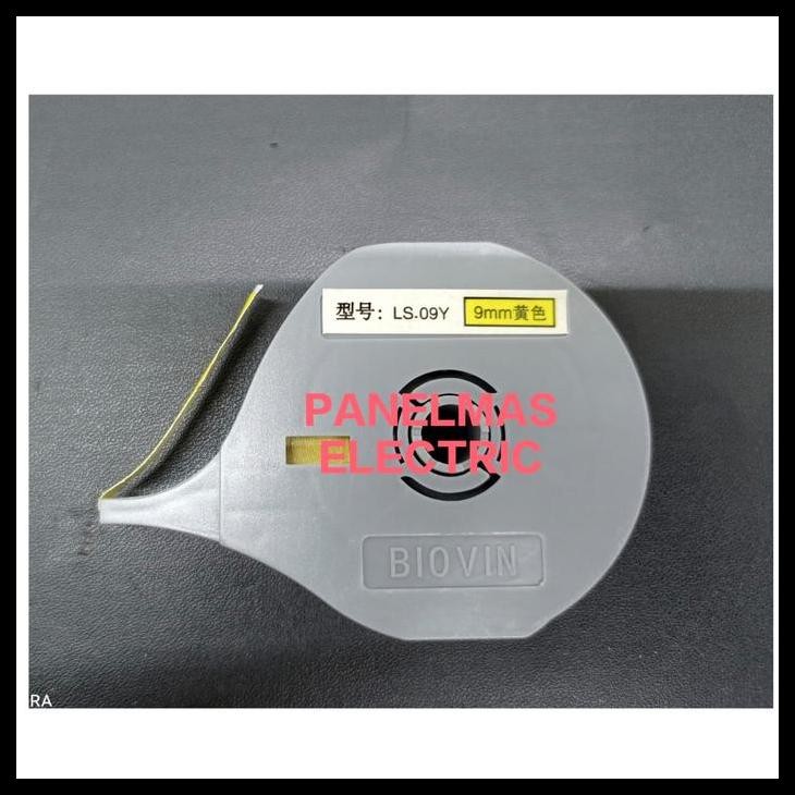 

HOT DEAL LABEL MESIN PRINTING MARKER TUBE LS-09Y KUNING BIOVIN !!!!!!