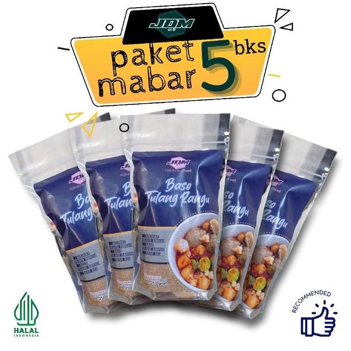 

Jdm Food - Baso urat tulang rangu 5 bungkus Seblak Pedas