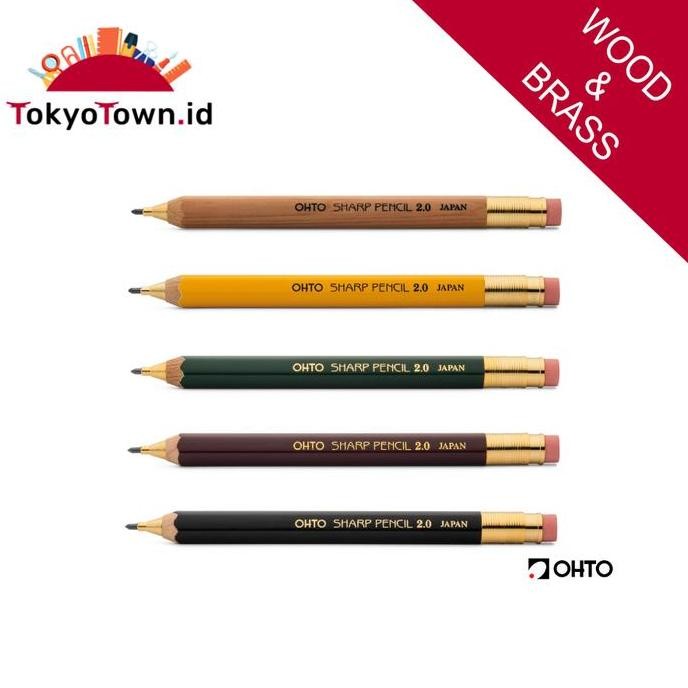 

Ohto Sharp Pencil Mechanical 2.0 # Pentel, Rotring, Uni, Tombow New Stok