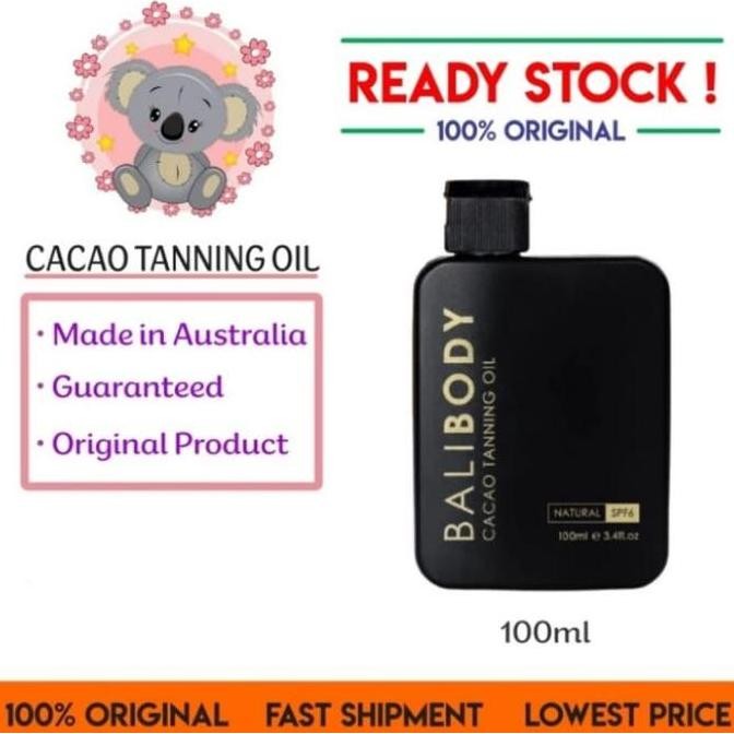 TERBARU - Bali body cacao tanning oil spf6