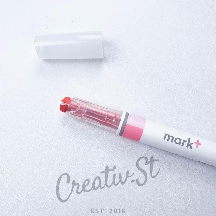 

Kokuyo Mark+ Two Tone Color Highlighter New Stok