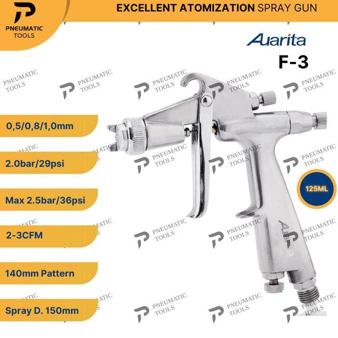 Spray Gun AUARITA F3 ORIGINAL - Excellent Atomization Spray Gun F-3