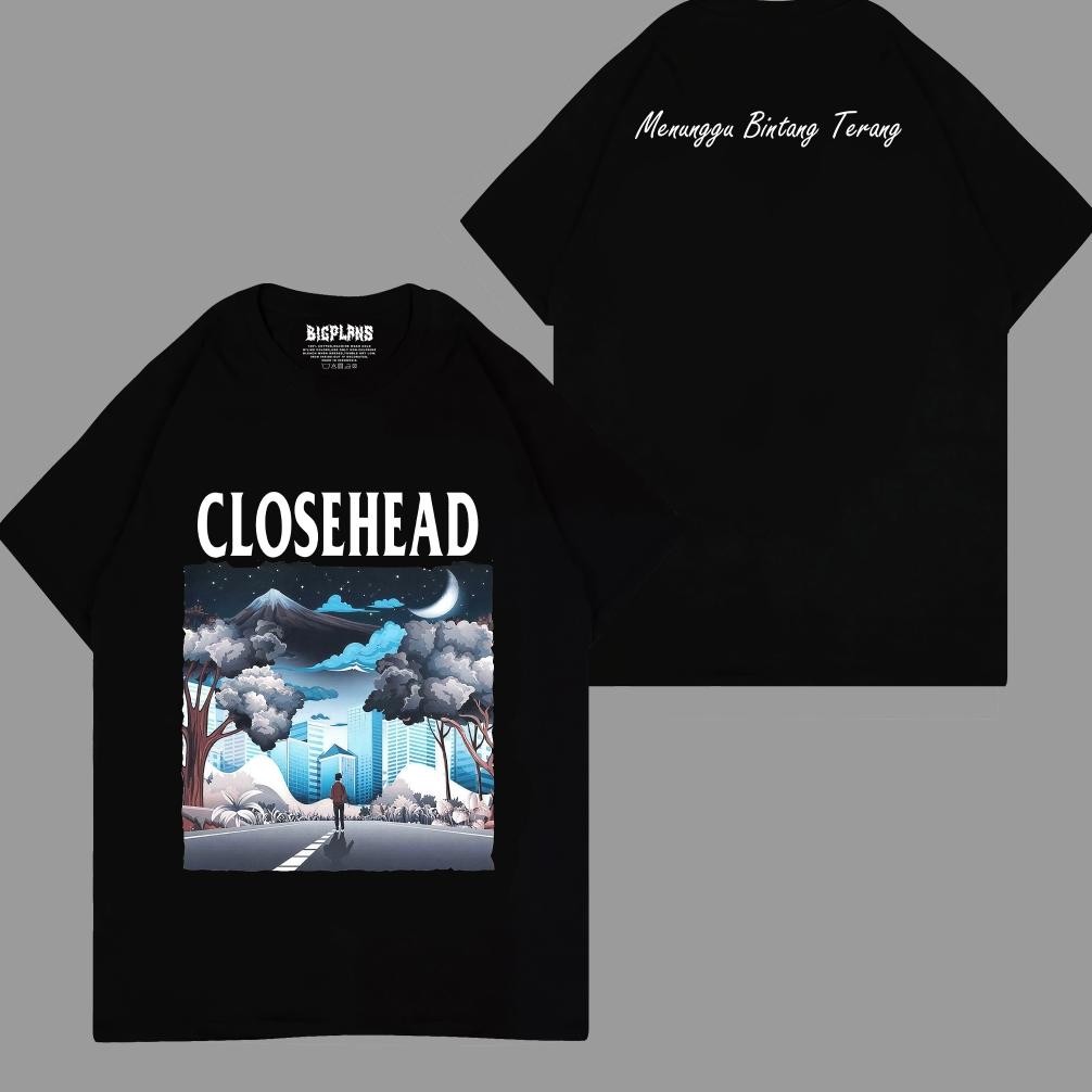 Promo Closehead Menunggu Bintang Terang Kaos Band Closehead Kaos Band Punk Kaos Band Musik Pop Punk