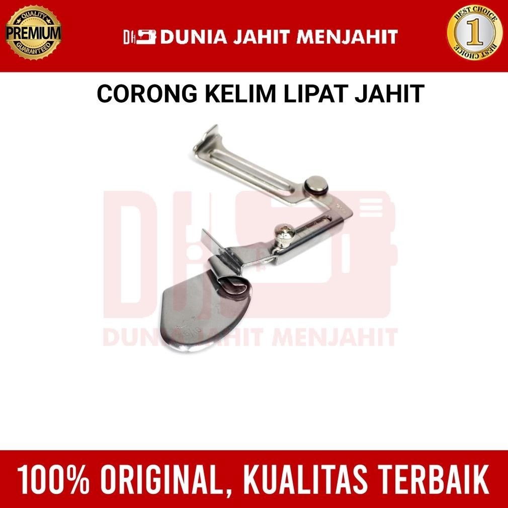 100% Ori Corong Kelim Lipat Jahit Kerudung Berbagai Ukuran DiM