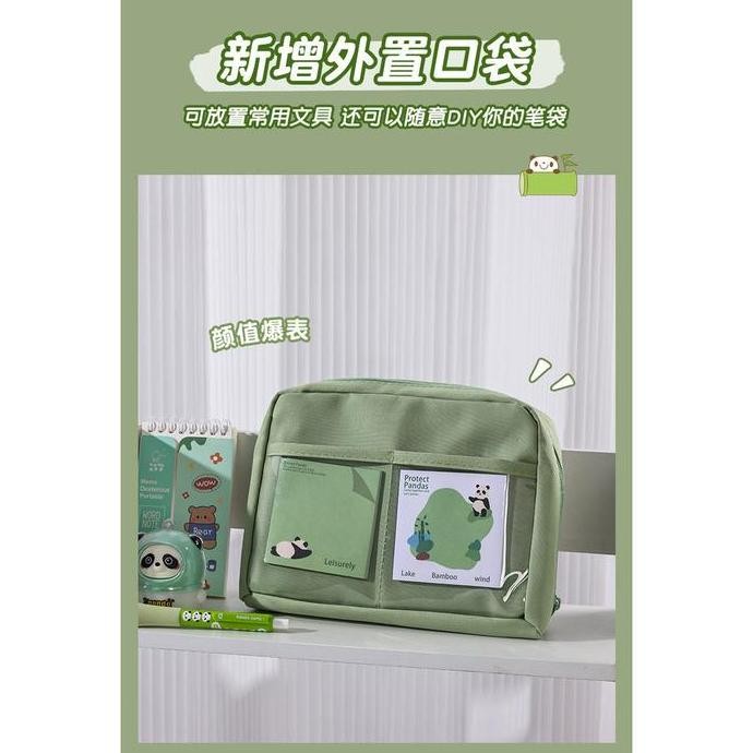 

Korea Style Big Pencil Box Organizer Bag Kotak Pensil Muat Banyak Tempat Pensil Kapasitas Besar New Stok