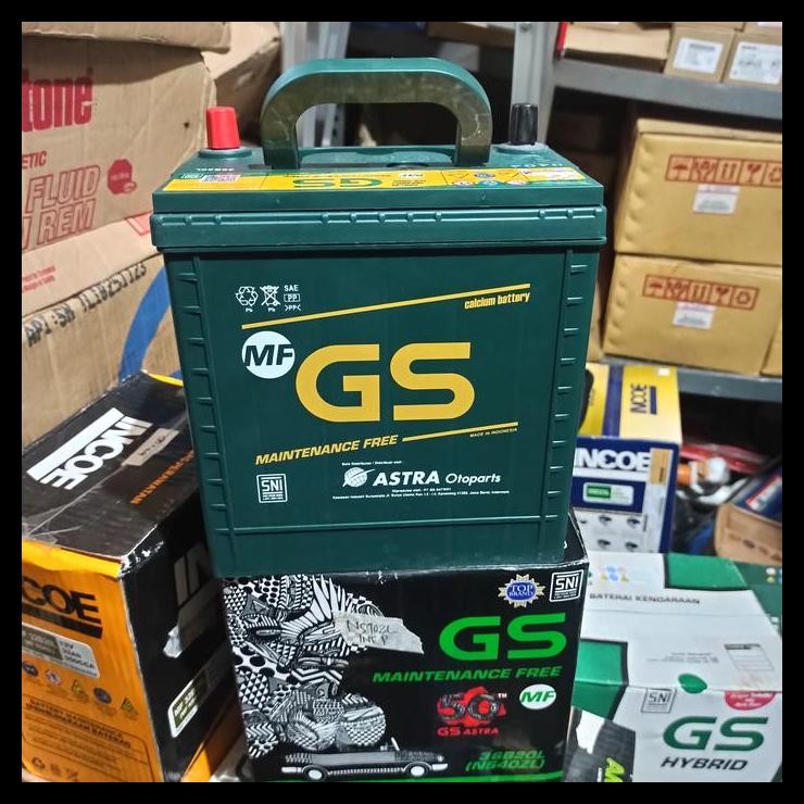 TERMURAH AKI GS MF KERING NS40ZL 12V 35AH (35AMPER) 