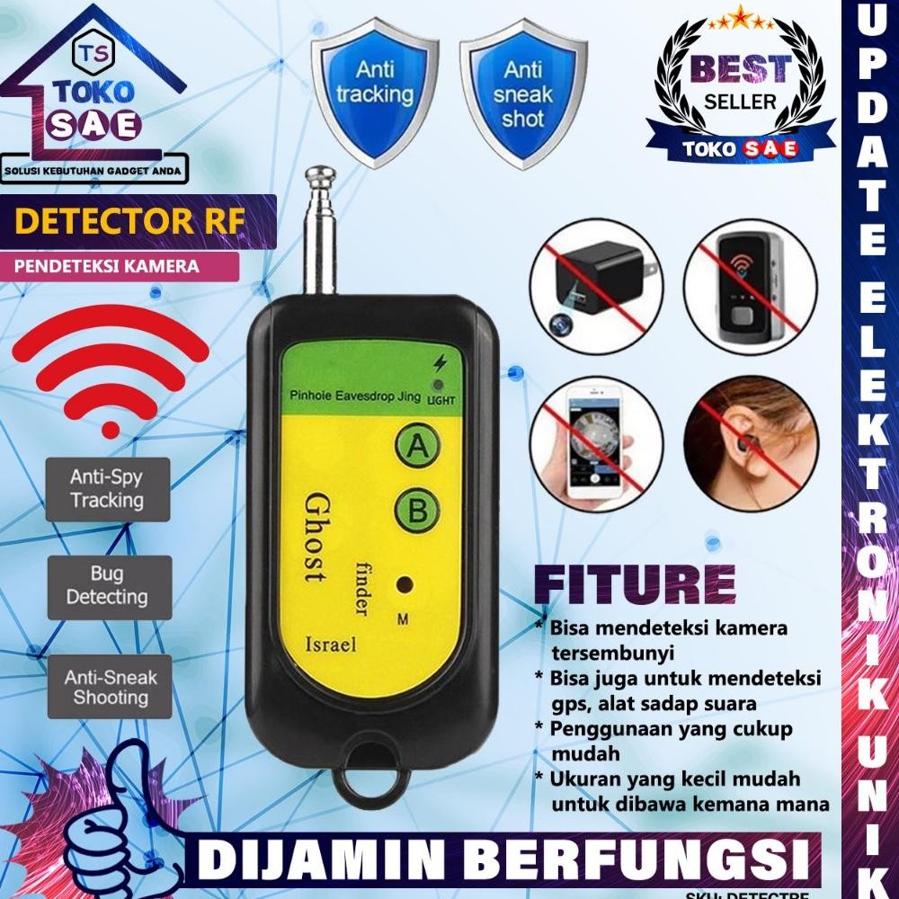 Smart Detector Signal Alat Pendeteksi Sinyal GPS Tracking Camera Anti Pelacakan Lokasi Dan Pengintai