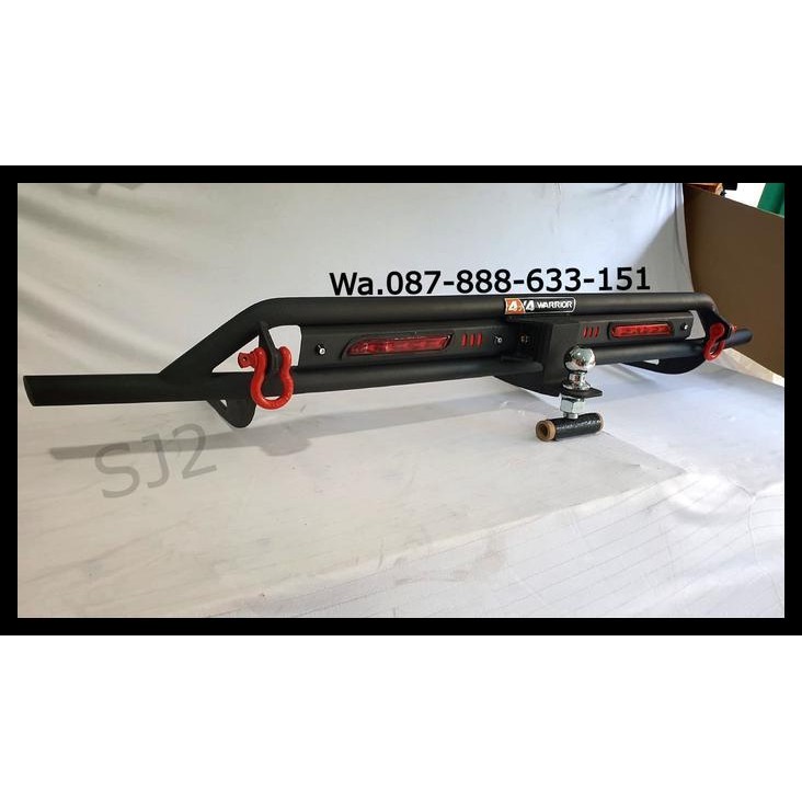 HOT DEAL TOWING PENGAMAN BEMPER BELAKANG FULL BESI ALL NEW FORTUNER 2021 PNP 