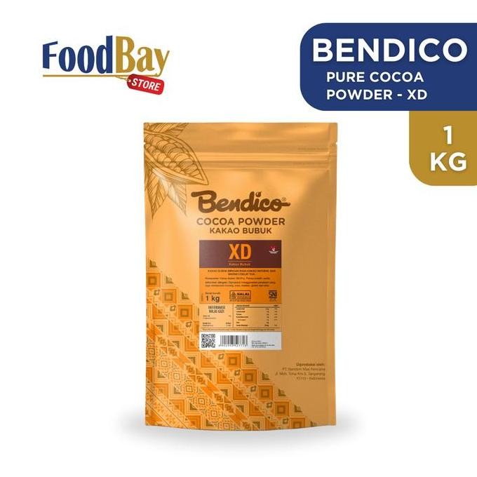 

BENDICO - Cocoa Powder XD 1 kg / Coklat Bubuk Ekstra Dark Chocolate TEG
