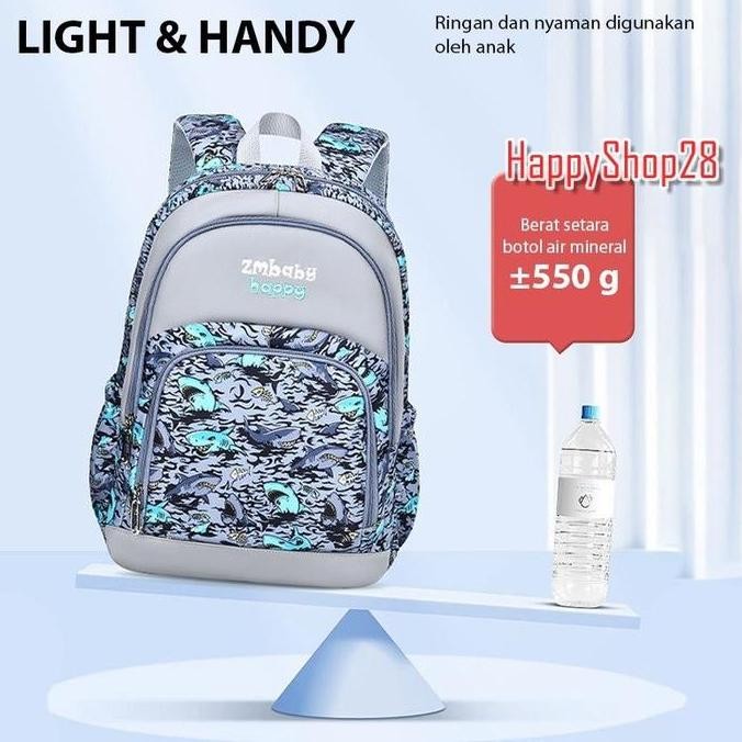 Tas Ransel Anak Sekolah Motif ZMBABY