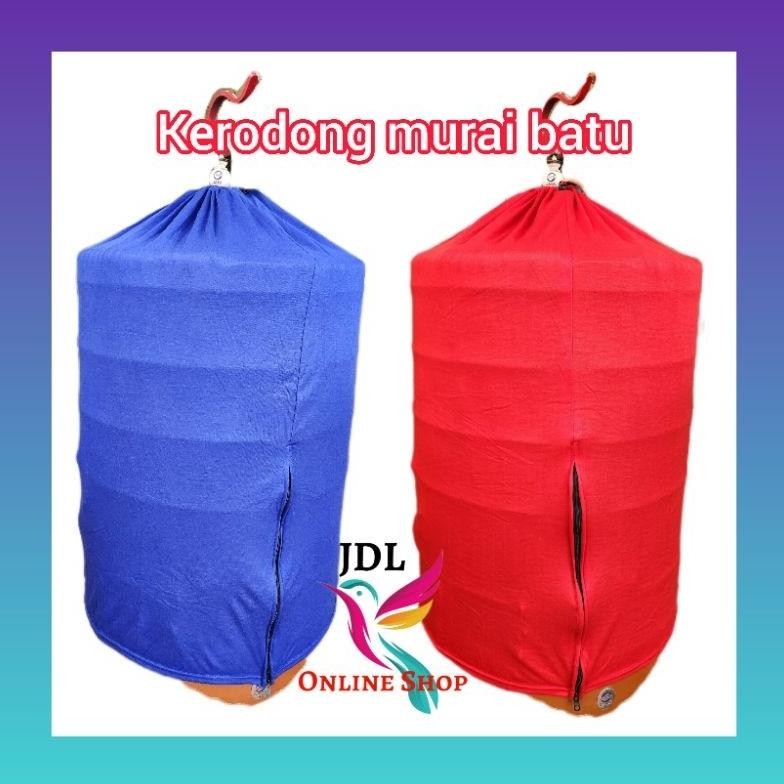 KERODONG KRODONG SANGKAR MURAI BATU POLOS PENUTUP KANDANG HARIAN DiM