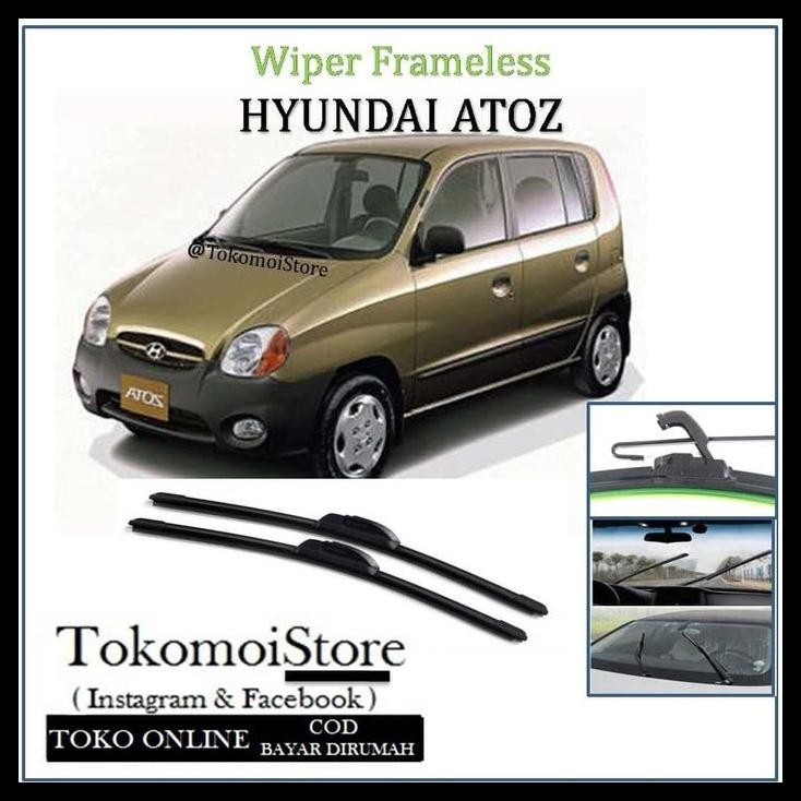 DISKON WIPER FRAMELESS HYUNDAI ATOZ 