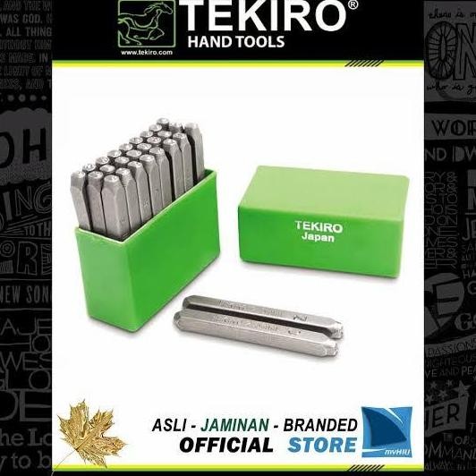 

Huruf Ketok Uk. 10 Mm Alfabet A~Z Isi 26 Pcs / Letter Punch Set New Stok