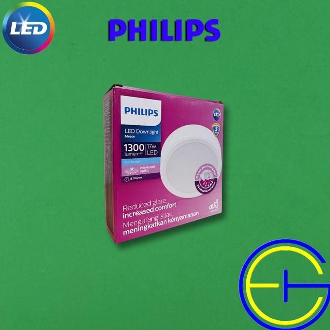 Philips Meson Downlight LED 59472 150 17W Outbow Bulat Lampu Plafon