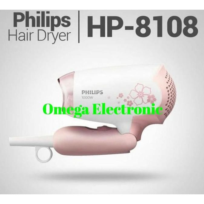 Philips Hair Dryer HP8108 1200W Pengering Rambut