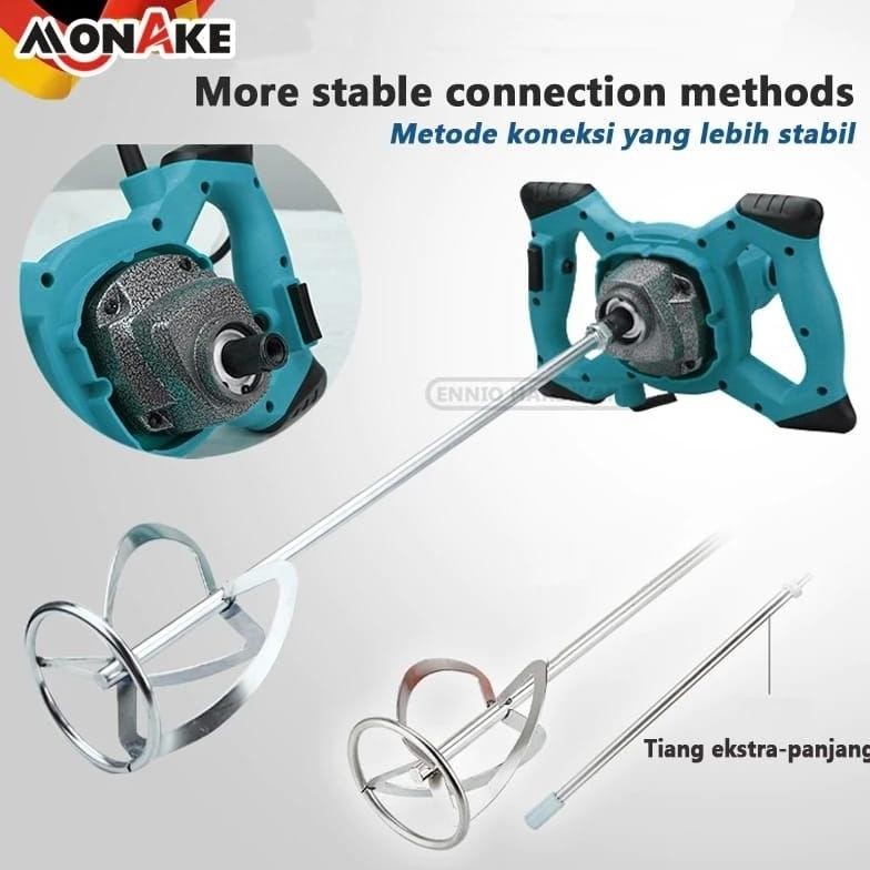 ELECTRIC MIXER ALAT PENGADUK CAT MONAKE MK6116 PAINT MIXER