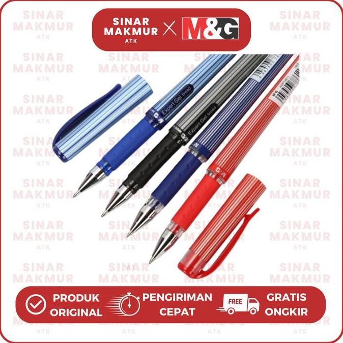 

Gel Pen/Sign Pen/Pen Tanda Tangan Stick Expert 1.0Mm M&G (Lsn) New Stok