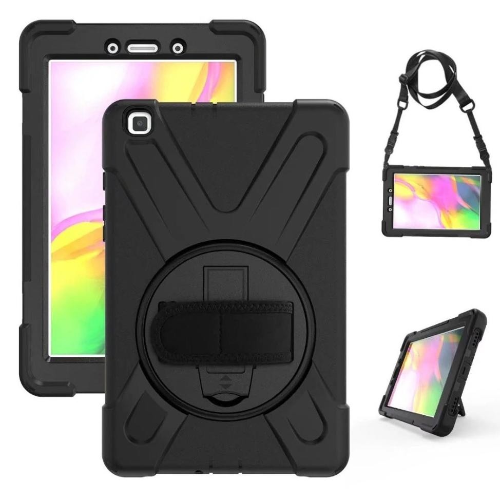 (NEW MODEL) Case Robot Rugged Armor Standing + Tali Case Robot Samsung Tab A 2019 S Pen P200/ P205 |
