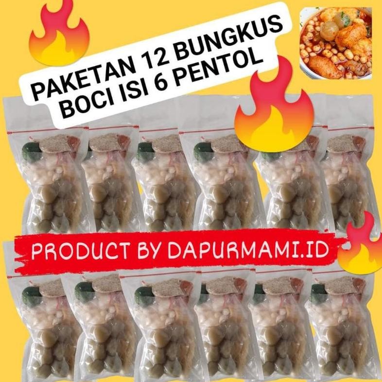 

Bisa Cod Paket Baso Aci 12 Pcs (12 Bungkus) Super Hemat Mb-64