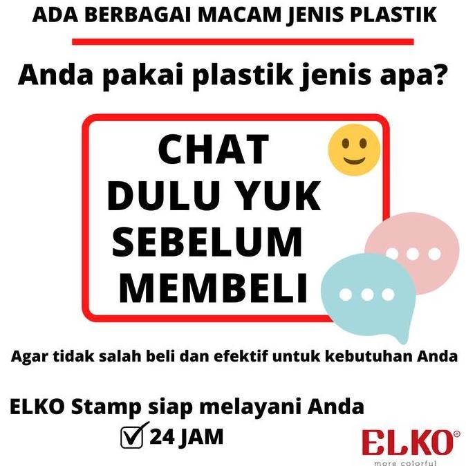 

Tinta Stempel Permanen Plastik Expired Date Warna Biru - Elko 100 Ml New Stok