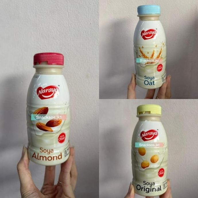 

NARAYA SOYA ORIGINAL / SOYA OAT / SOYA ALMOND - MALAYSIA SUSU KACANG