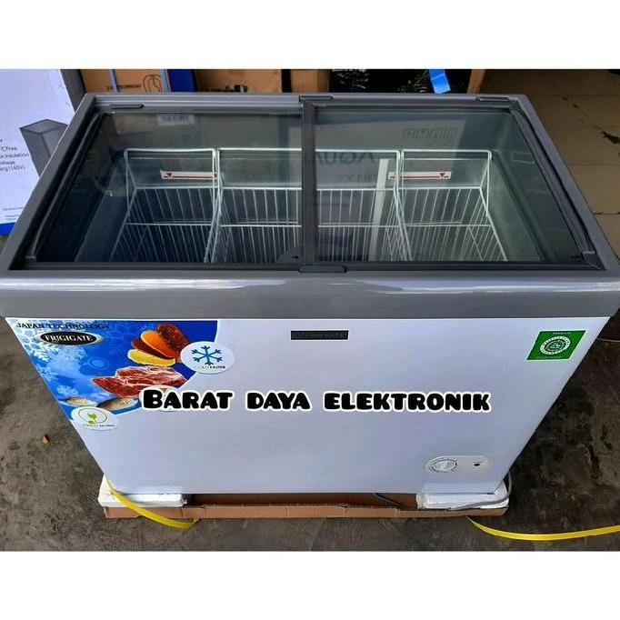 TERBARU - Freezer Frigigate Freezer Es Krim Freezer Sliding 200 liter F 210 Chestfreezer