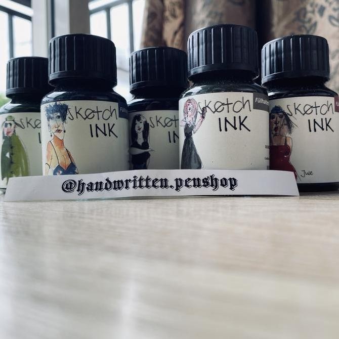 

Rohrer Klingner Waterproof Fountain Pen Ink Sketchink 50Ml New Stok