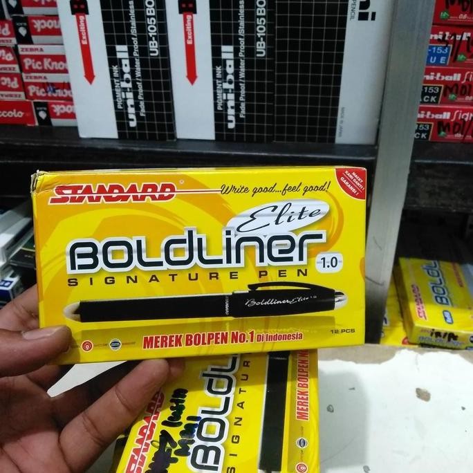 

Bolpoint Boldliner Elite 1,0 Biru New Stok