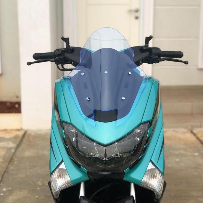 '' WINDSHIELD NMAX TDR MINI OLD BLUE ICE/VISOR NMAX TDR MINI BLUE ICE ''