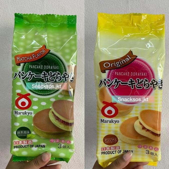 

MARUKYO PANCAKE DORAYAKI MATCHA / MARUKYO PANCAKE DORAYAKI ORIGINAL JAPAN