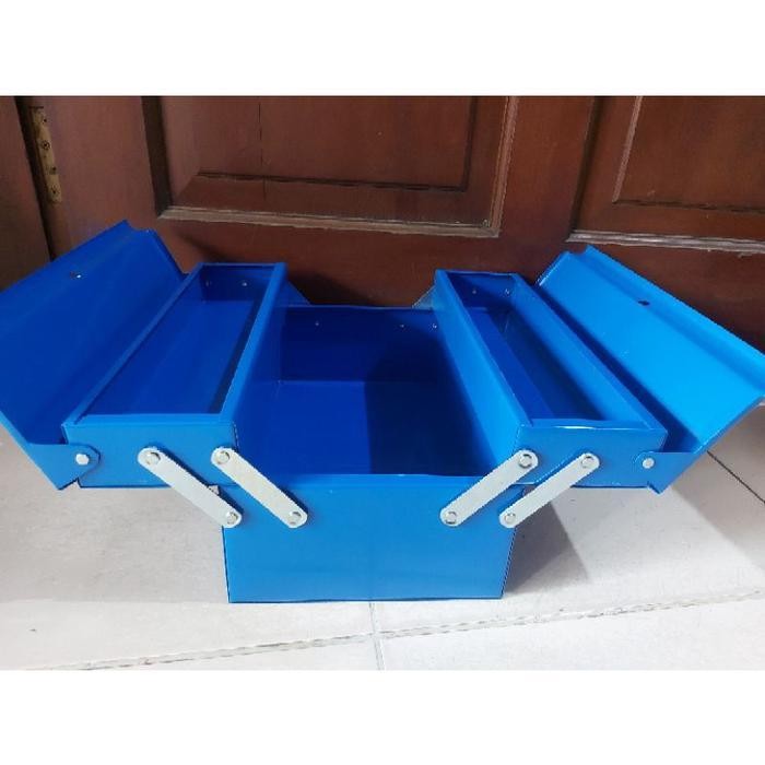 Tool Box Susun 2 Tingkat/Tool Box Besi 2 Susun Kenmaster Toolbox Kotak Perkakas Toolkit Berkualitas